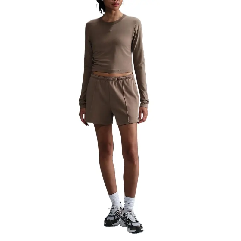 Nike Sportswear Chill Knit Women's Slim Long Sleeve Cropped Top-2