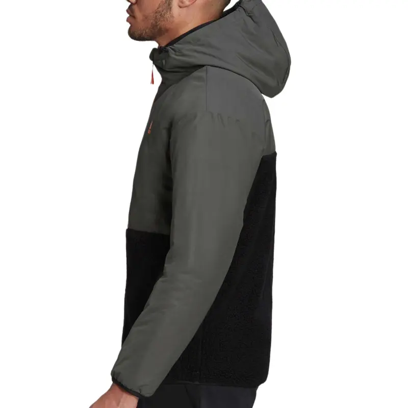 Adidas Jackets Coats Men's Black Gray Color-3