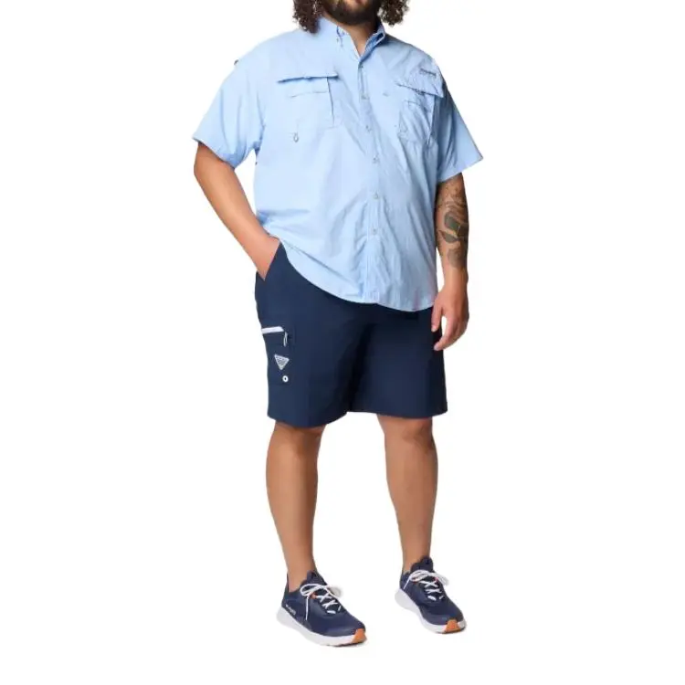 Columbia PFG Terminal Tackle Casual Shorts Men's Marine Blue-3