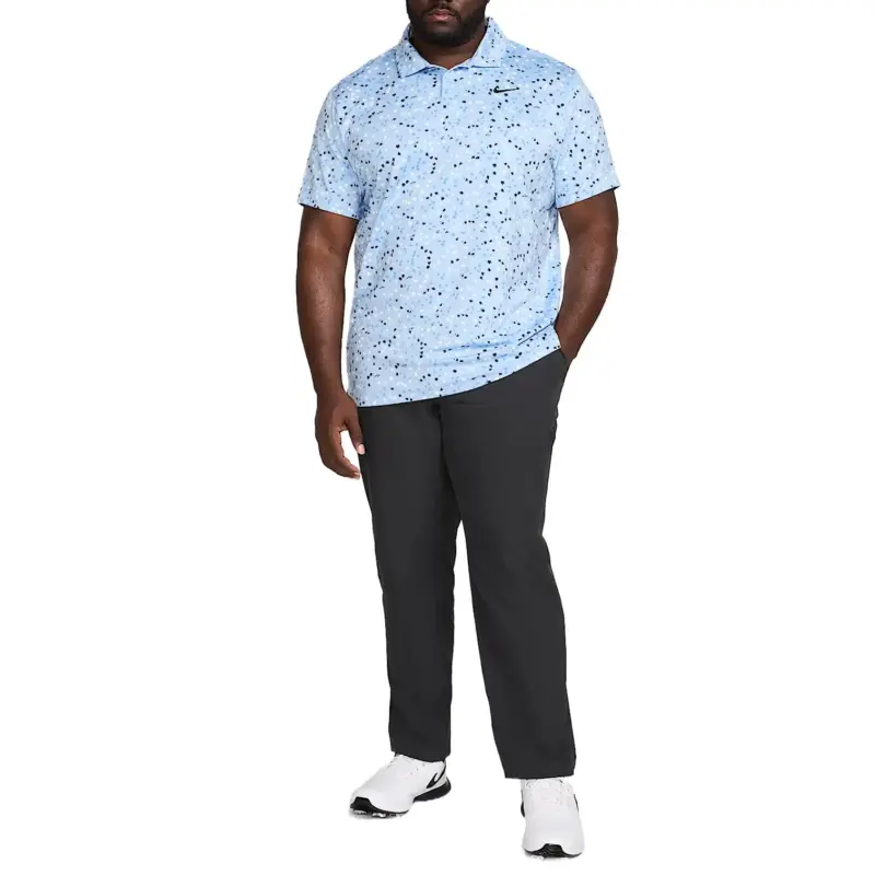 Nike Dri Fit Polo Shirt Men's Blue/Black-5