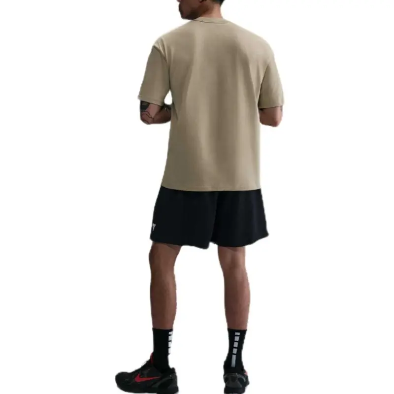 Nike T Shirts Men Khaki-2