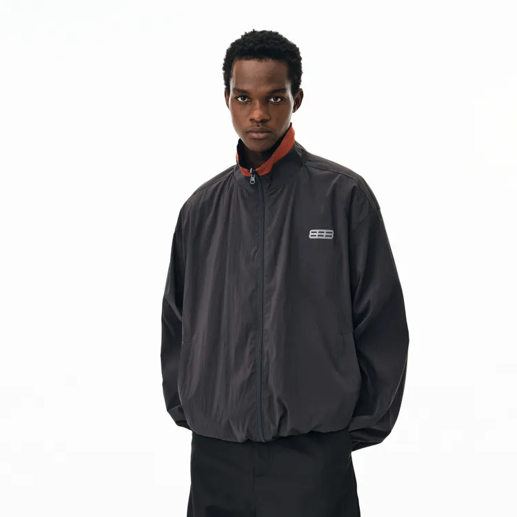 FPA ALWAYS MOVING Series Jackets Coats Unisex Navy Blue And Red-8