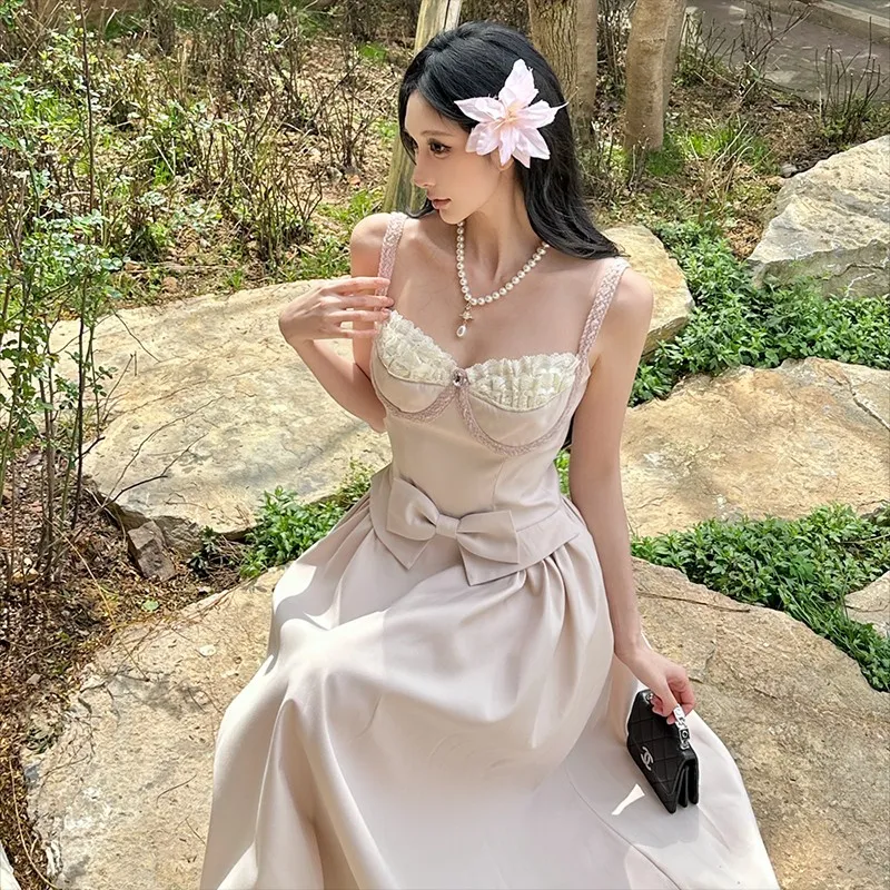 BEAUTIFUL CONFESSION Slip Dress Women's Pink-4