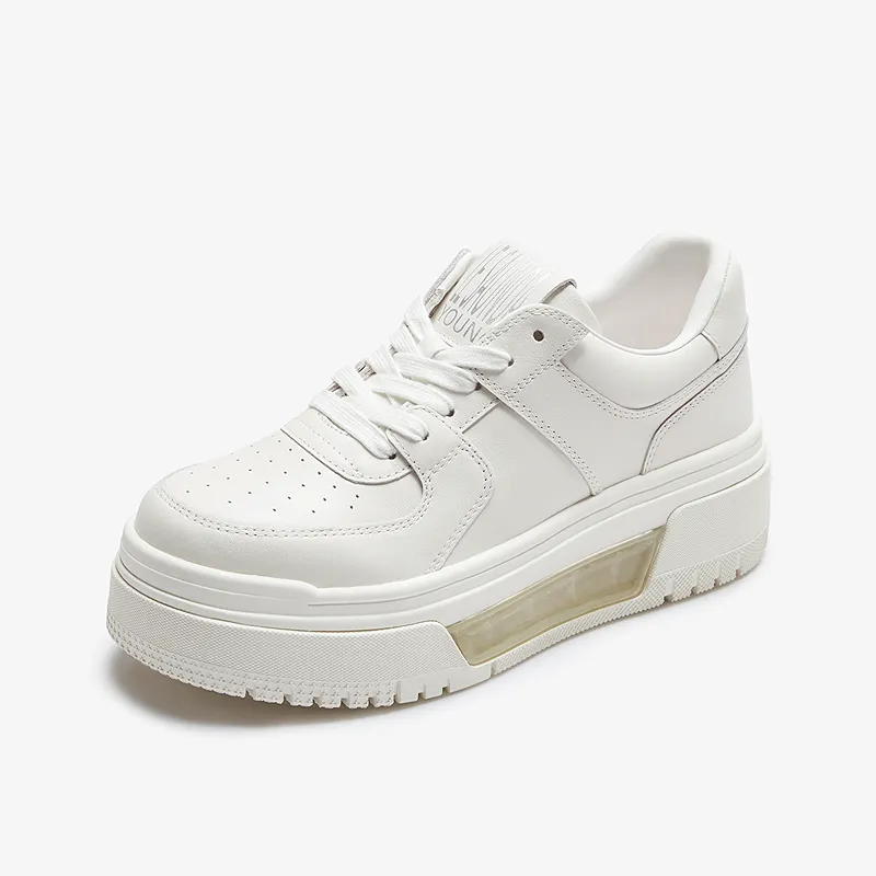 Le Saunda Height Increasing Low Top Skateboard Shoes Women's-5