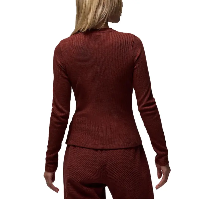 JORDAN Women's Long Sleeve 1/2 Zip Knit Top-1