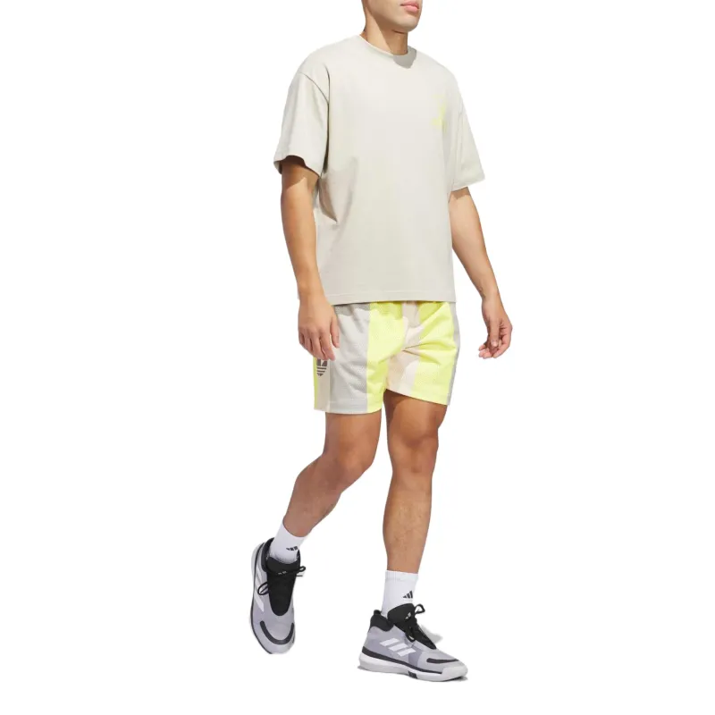 Adidas T Shirts Unisex Beige-3