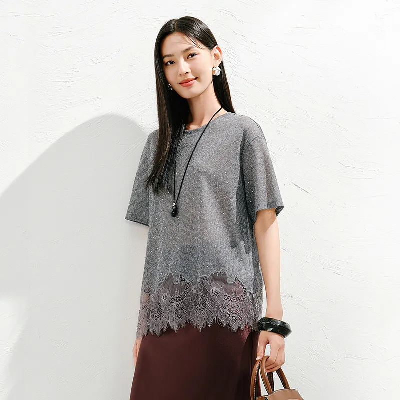 JZ. ANNAKRO Chiffon Shirt Women's-4