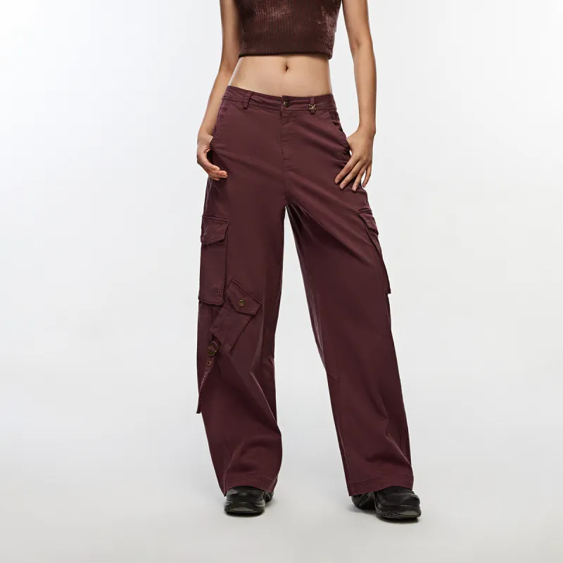 ONLY Casual Pants Women's E16 Vineyard Purple-2