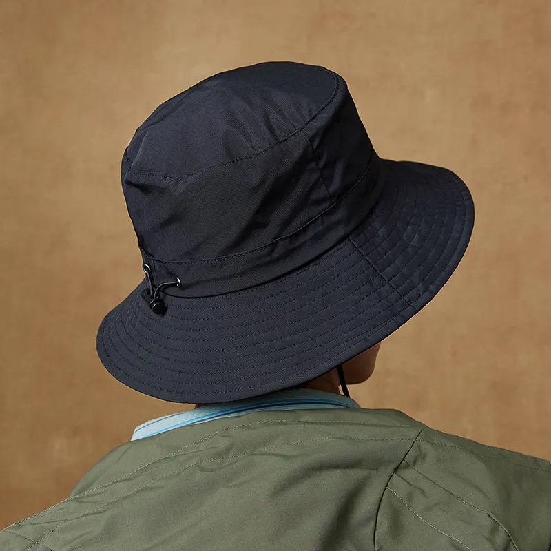 XTEP Polyester Bucket Hats Unisex Black-4