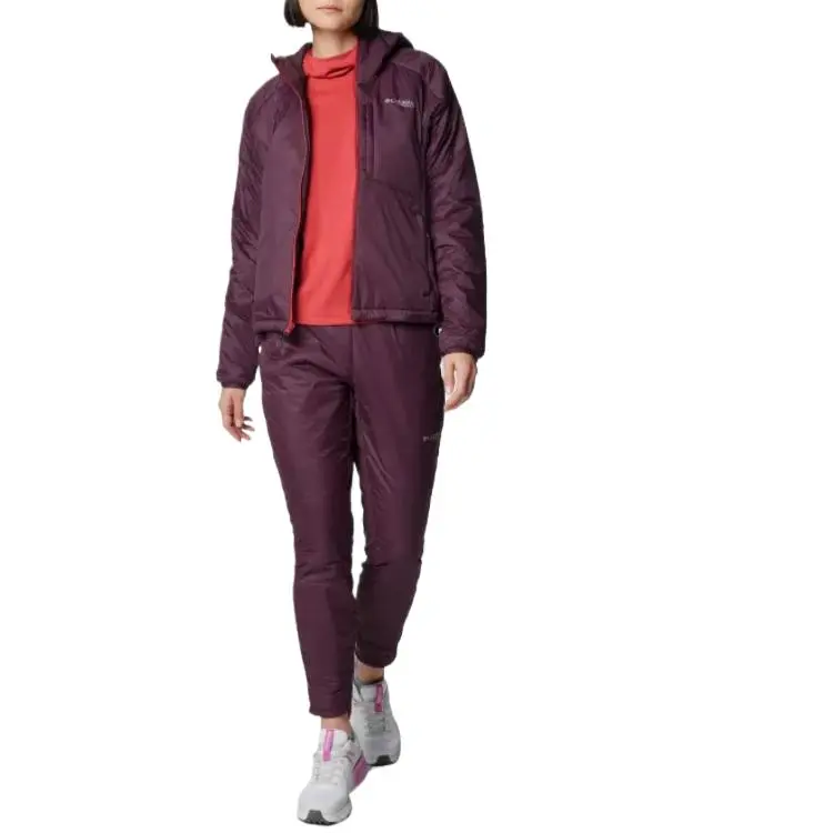 Columbia Omni-Heat Silver Leaf Jacket Women's Burgundy-3
