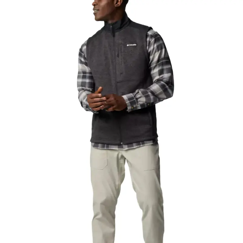 Columbia Weather™ II Vest Men's Black Gray Color-3
