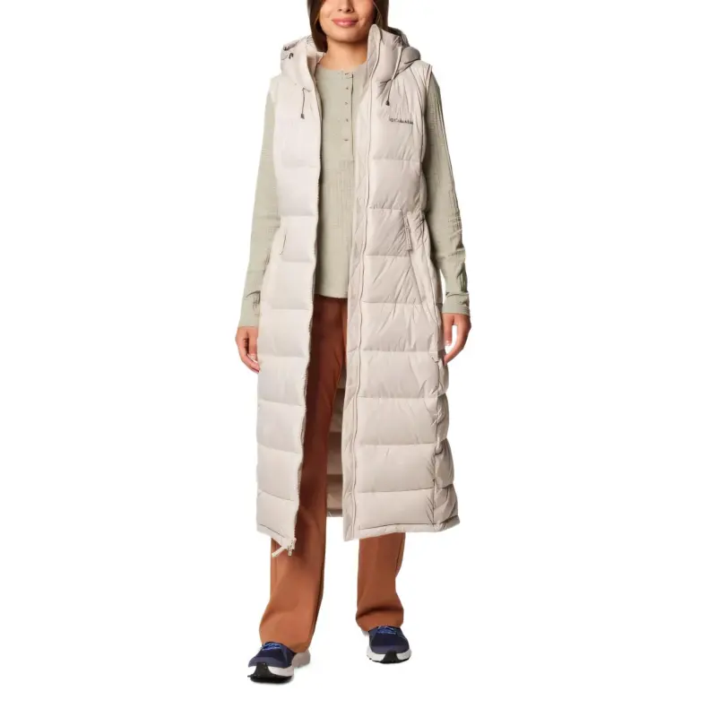 Columbia Pike Lake Vest Women's Dark Stone Colors-1