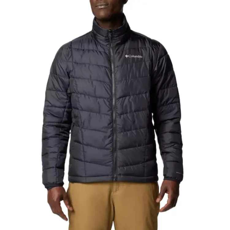 Columbia Omni-Heat Whirlibird Omni-Tech Thermarator Jackets Coats Men's Triangular Black-3