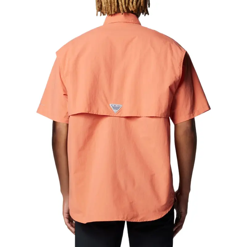 Columbia Bahama Shirt Men's Pink Orange-1