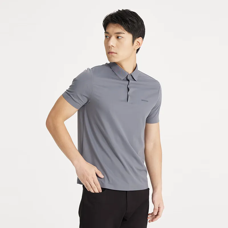 LESS IS MORE Polo Shirts Men-1