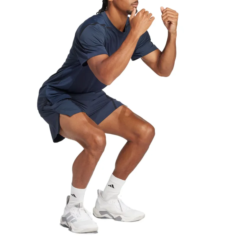 Adidas Climacool Sports Shorts Men's Aurora Ink Blue-3