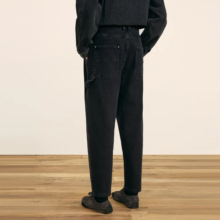 CROQUIS Jeans Men's Denim Black-3