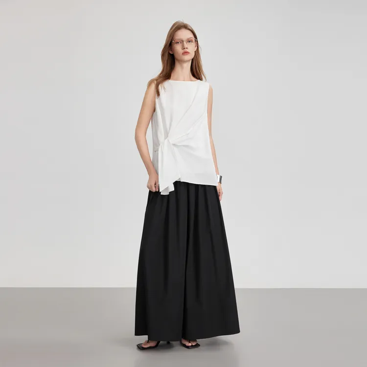 ELLE Shirts Women's White-3