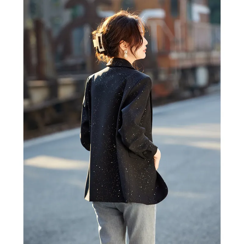TERRE BLEUE Business Suit Women's Black-7