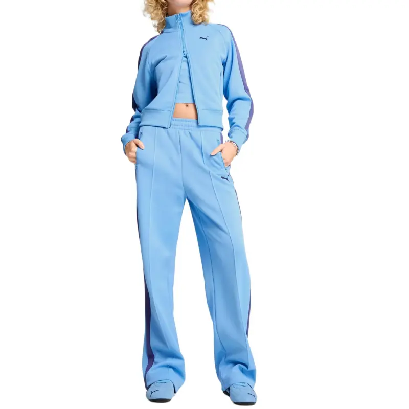 PUMA T7 Jacket Women's Team Light Blue-4