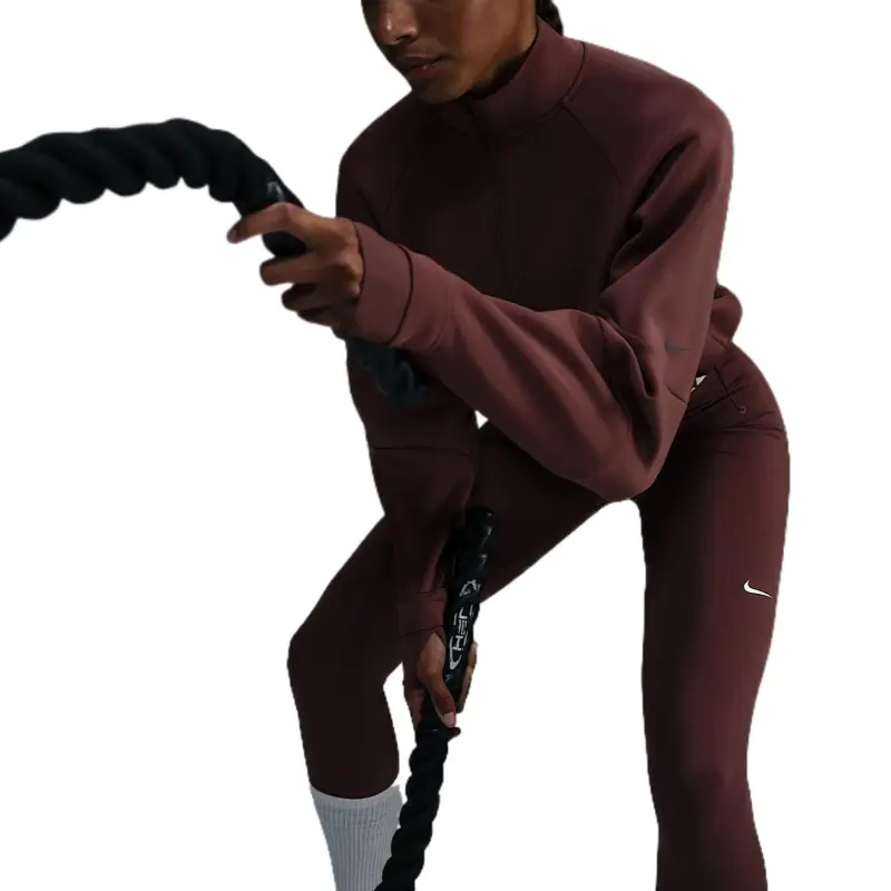 Nike Dri FIT Prima Women's 1/2 Zip Training Top-5