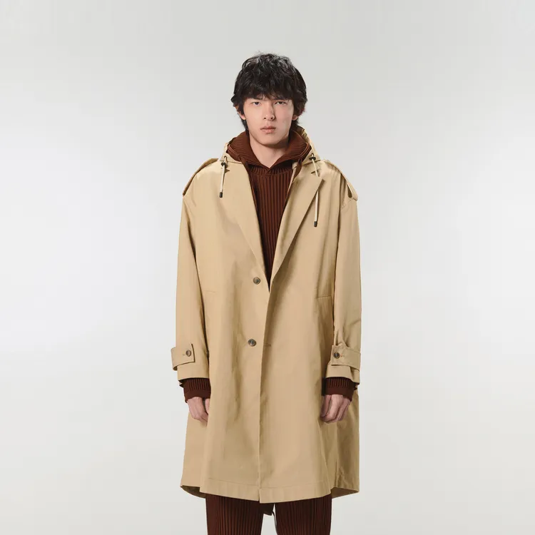 CROQUIS Trench Coats Unisex-2