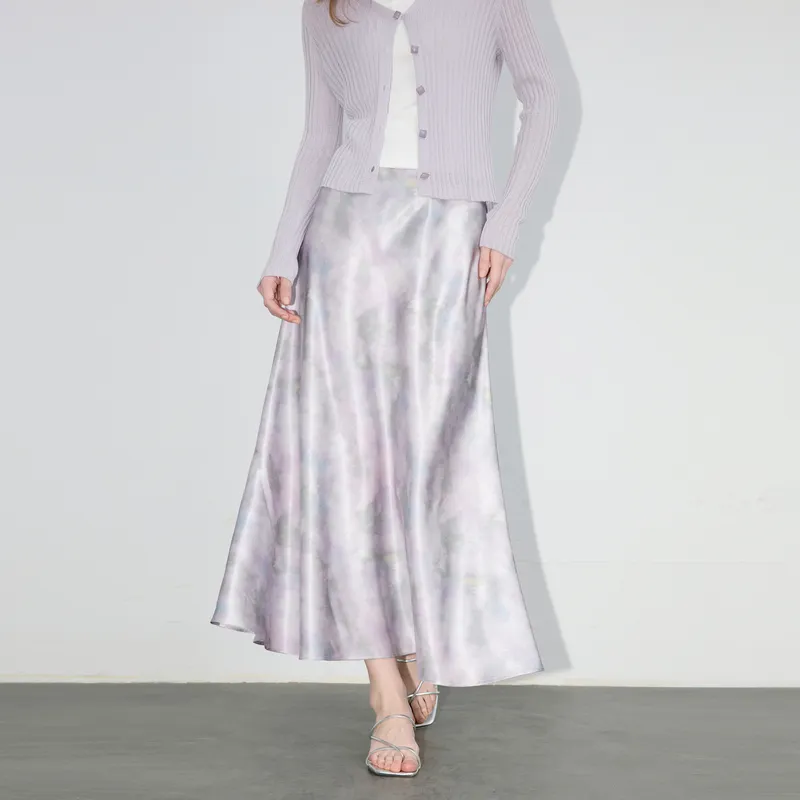 3COLOUR Casual Long Skirt Women's-3