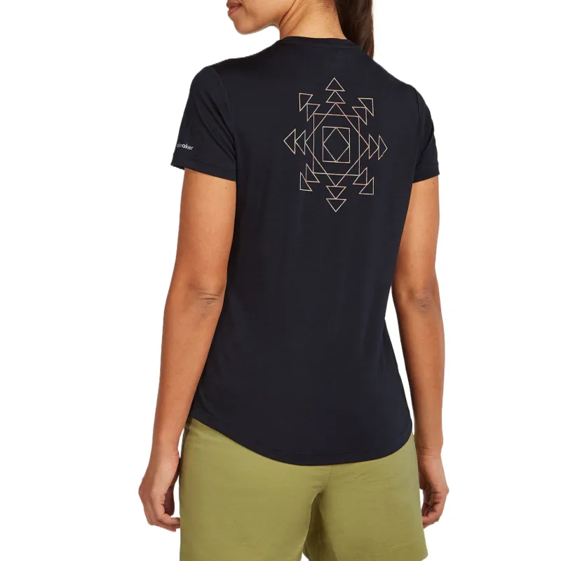 Icebreaker Regular T Shirt Women's Black-1