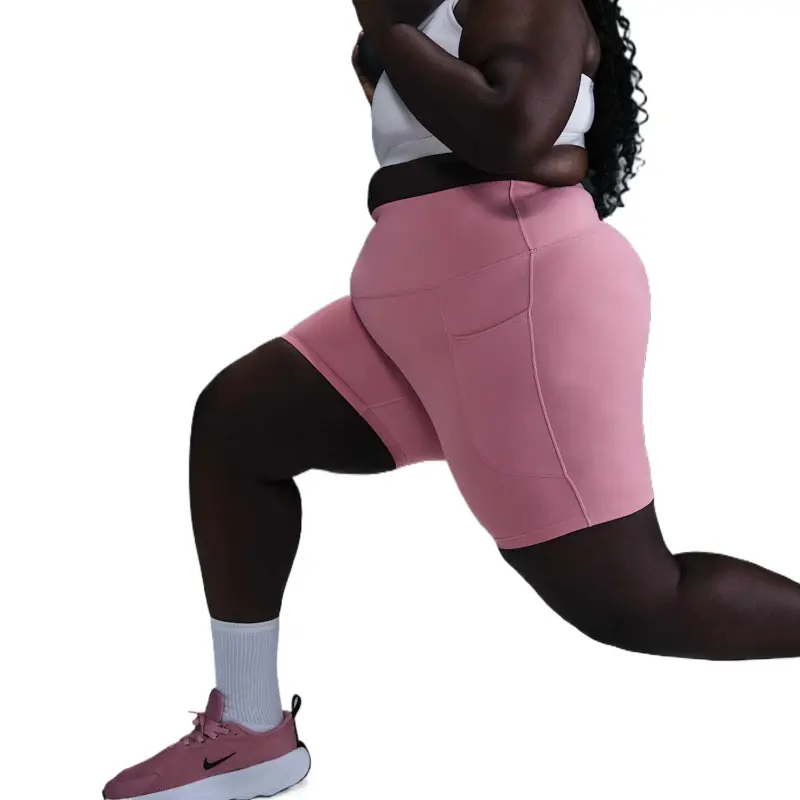 Nike Dri Fit One Cycling Pants Women's Element Pink/Black-1