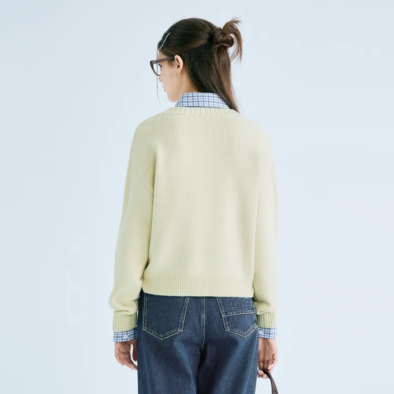 LEDIN Knitwear Women's Matte Mint Green-6
