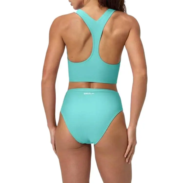 Speedo Swimming Shorts Women's Blue Green-5