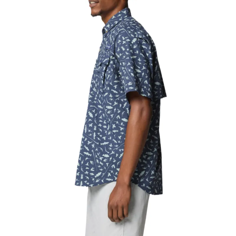 Columbia Bahama Shirts Men Blue-2