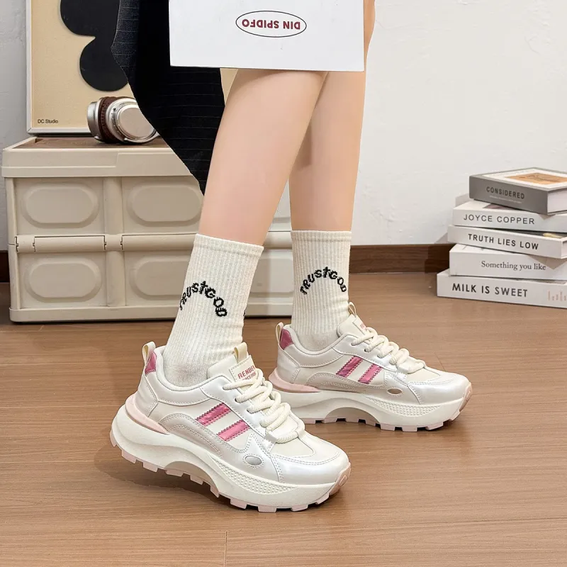 RENBEN Wear resistant, Lightweight, Breathable, And Non slip. Low Top Casual Shoes Women's-12