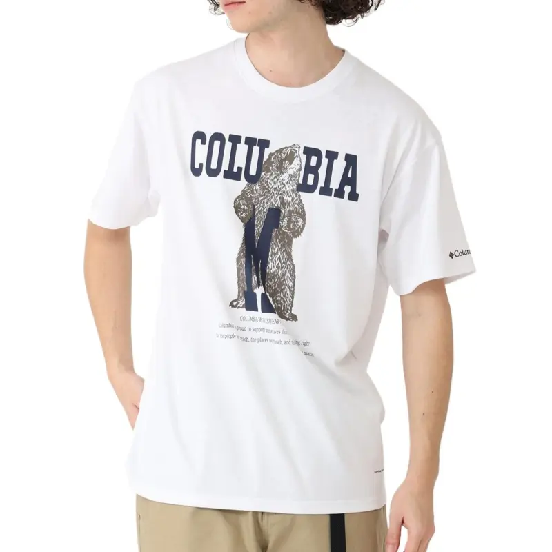 Columbia Navidad Butte T-Shirt Unisex White-2