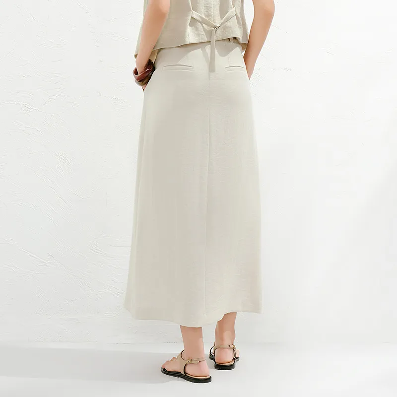 JZ. ANNAKRO Casual Long Skirt Women's-3