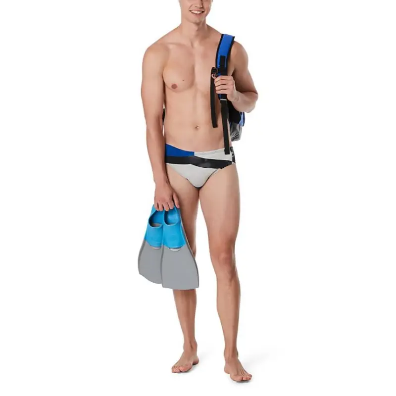 Speedo Glimmer Brief Swimming Shorts Men's-15