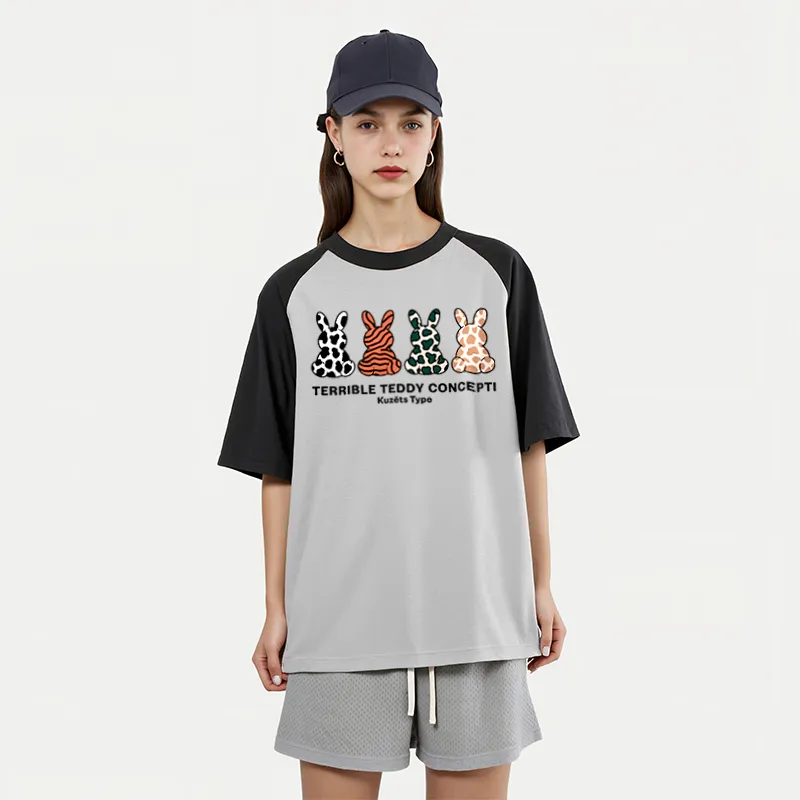 FAIRWHALE Raglan Sleeve T Shirt Women's-2