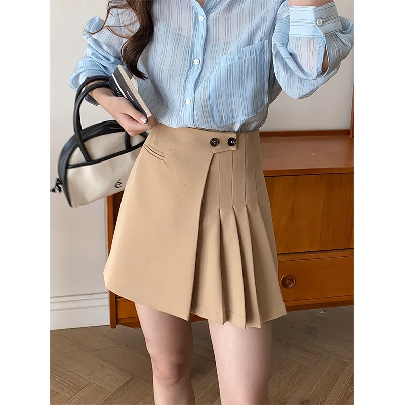 ONE SHALLOW Casual Short Skirts Women's-2