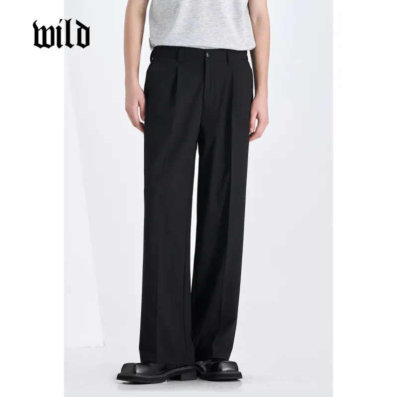 WILD LEADER Suit Trousers Men-3