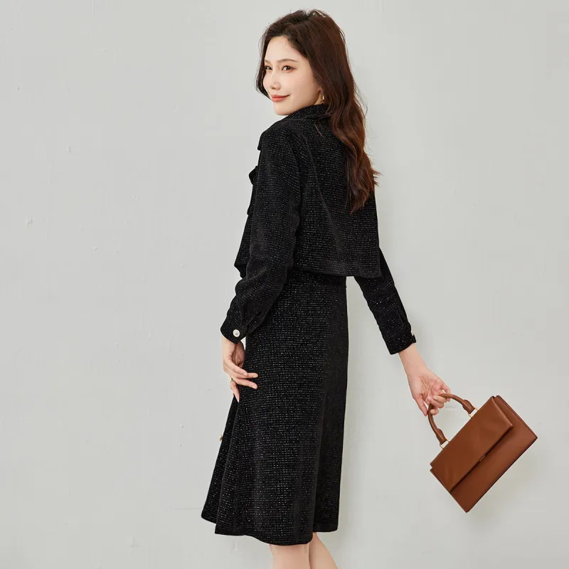 TERRE BLEUE Skirt Set Loose Fit Women's-4