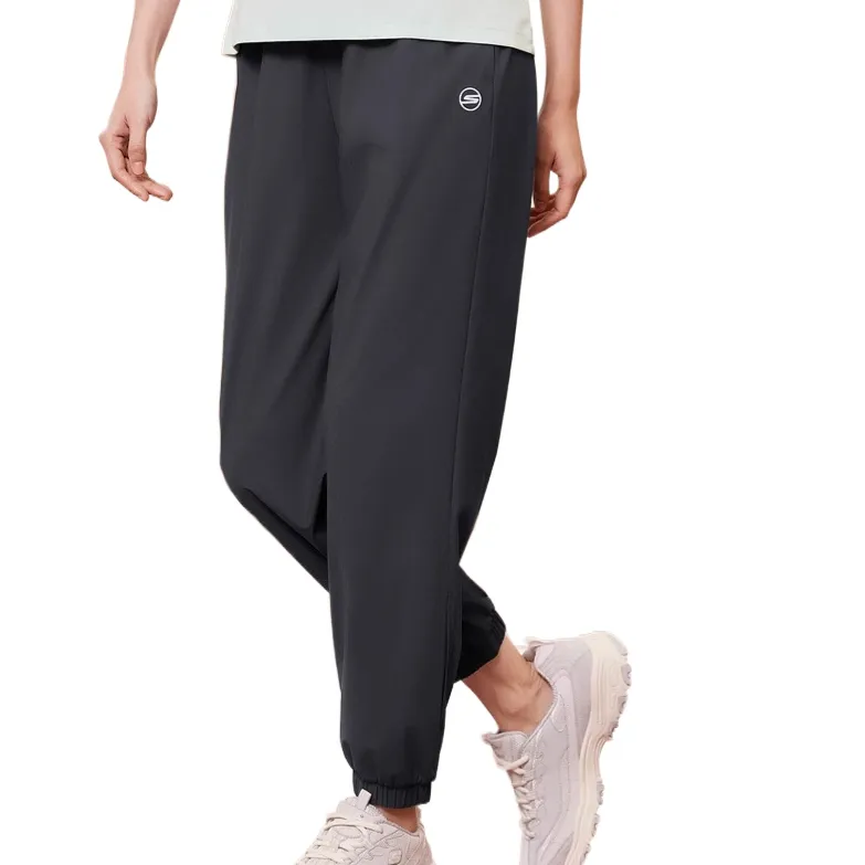 Skechers GODRI Knitted Sweatpants Women's Charcoal Gray 000G-1
