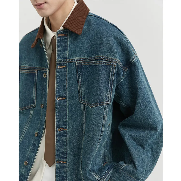 EARL JOEL Jackets Coats Unisex Vintage Blue-2