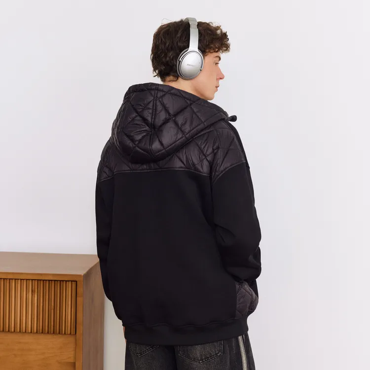 Bosieagender Sweatshirts Men Black-5