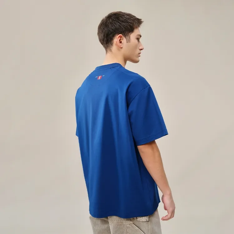 Nfl X JACK&JONES T Shirts Men E40 Vintage Blue-4