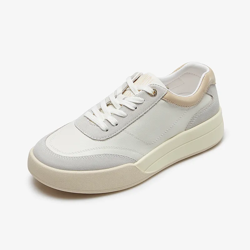 Le Saunda Lightweight Height Increasing Low Top Skateboard Shoes Women's-1