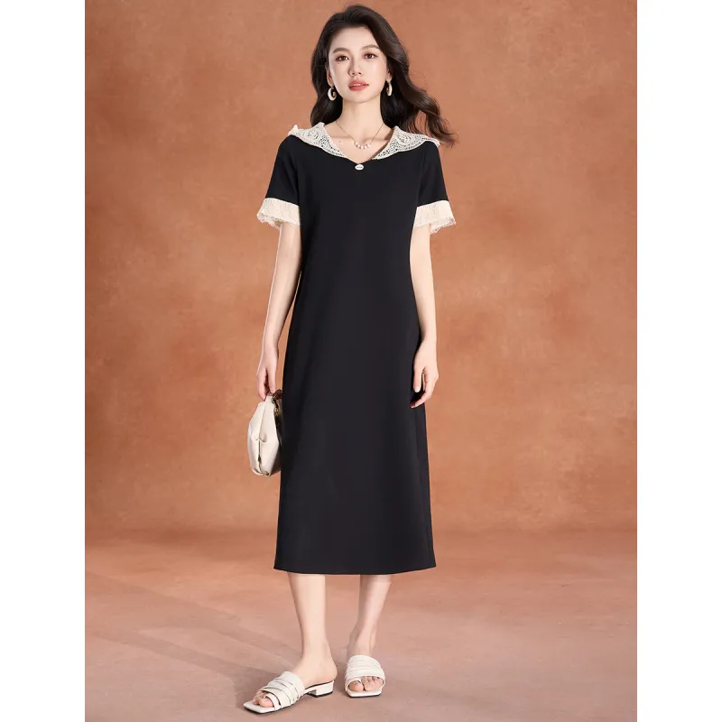 Mylan Summer Short Sleeved Dress Women's-8