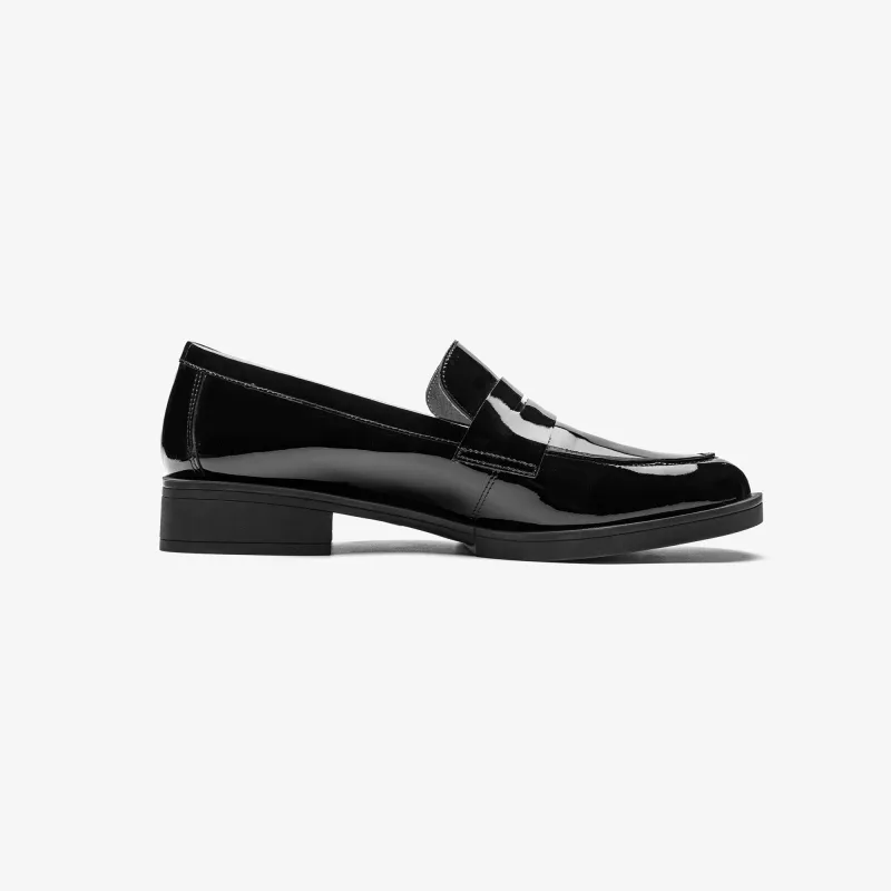 Le Saunda Loafers Women's Solid Color-3