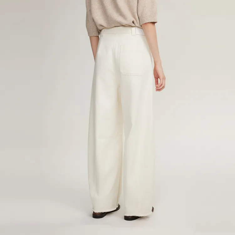 ELLE Casual Pants Women's White-5