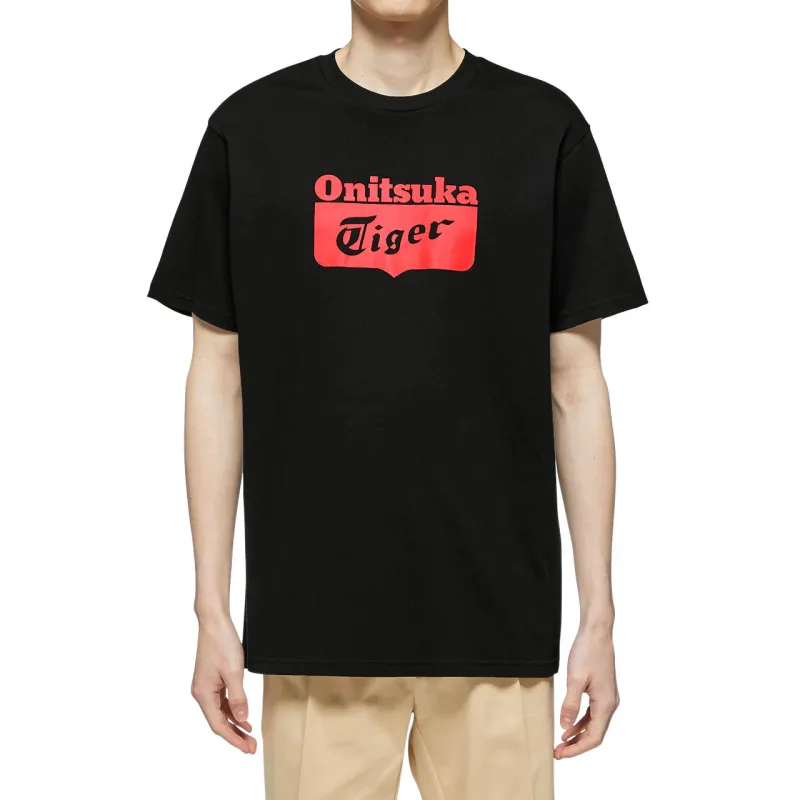 Onitsuka Tiger T Shirt Unisex Black-3