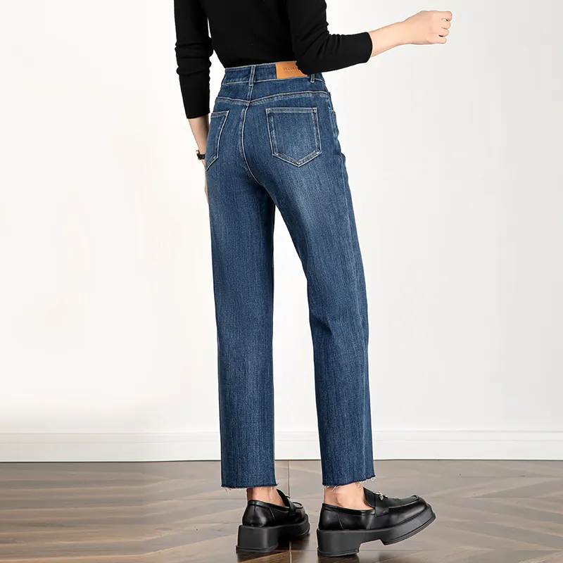 ONE SHALLOW 2025 Spring Jeans Women's Blue-4